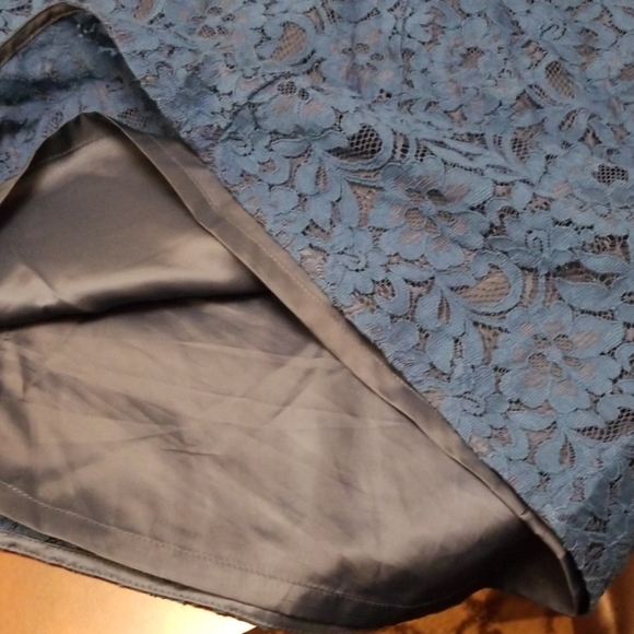 EUC Blue Lace Dress - Picture 5 of 7